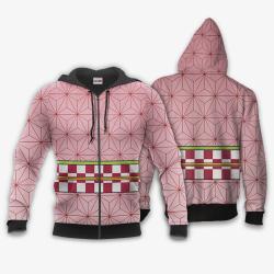Anime Kamado Nezuko Uniform Costume Hoodie Anime Shirt Perfect And Unique Gifts For Otaku Anime Fans On Christmas