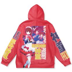 Anime Kana Arima Oshi no Ko Streetwear Hoodie Perfect And Unique Gifts For Otaku Anime Fans On Christmas