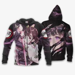 Anime Kanao Tsuyuri Hoodie Custom Anime Shirts Perfect And Unique Gifts For Otaku Anime Fans On Christmas