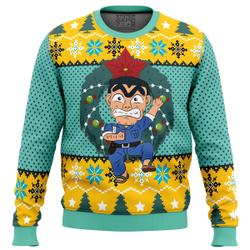 Kankichi Ryotsu KochiKame: Tokyo Beat Cops Ugly Christmas Sweater Perfect And Unique Gifts For Adults Kids On Christmas
