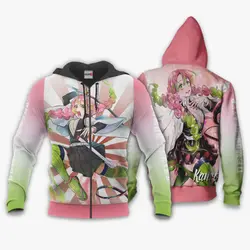 Anime Kanroji Mitsuri Hoodie Anime Perfect And Unique Gifts For Otaku Anime Fans On Christmas