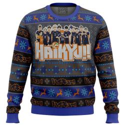 Karasuno High Haikyuu Ugly Christmas Sweater Perfect And Unique Gifts For Adults Kids On Christmas