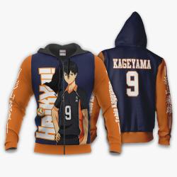 Anime Karasuno Tobio Kageyama Hoodie Haikyuu Anime Perfect And Unique Gifts For Otaku Anime Fans On Christmas