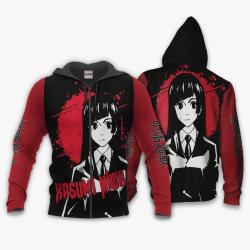 Anime Kasumi Miwa Hoodie Custom Anime Monochrome Perfect And Unique Gifts For Otaku Anime Fans On Christmas