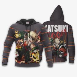 Anime Katsuki Bakugo Hoodie Dynamight Anime Shirt Perfect And Unique Gifts For Otaku Anime Fans On Christmas