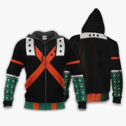 Anime Katsuki Bakugo Uniform Costume Hoodie Costume Hero Anime Shirts Perfect And Unique Gifts For Otaku Anime Fans On Christmas