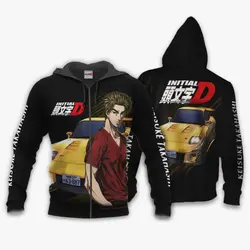 Anime Keisuke Takahashi Hoodie Initial D Custom Anime Perfect And Unique Gifts For Otaku Anime Fans On Christmas