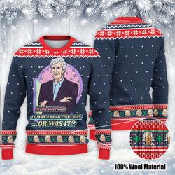 Keith Morrison It Was A Beautiful Day Or Christmas Sweater Perfect And Unique Gifts For Adults Kids On Christmas