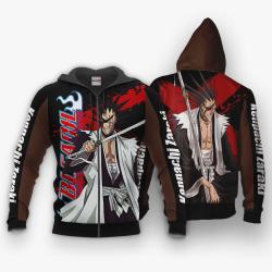 Anime Kenpachi Zaraki Hoodie BL Perfect And Unique Gifts For Otaku Anime Fans On Christmas