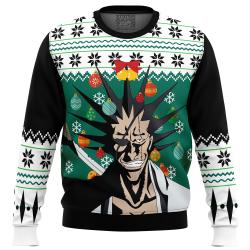 Kenpachi Zaraki Bleach Ugly Christmas Sweater Perfect And Unique Gifts For Adults Kids On Christmas