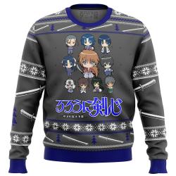 Kenshin Sprites Ugly Christmas Sweater Perfect And Unique Gifts For Adults Kids On Christmas