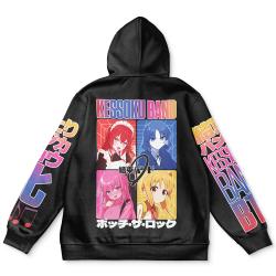Anime Kessoku Band Bocchi the Rock Streetwear Hoodie Perfect And Unique Gifts For Otaku Anime Fans On Christmas