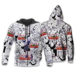 Anime Killua Zoldyck Hoodie Custom Hoodie Anime Mixed Manga Perfect And Unique Gifts For Otaku Anime Fans On Christmas