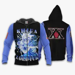 Anime Killua Zoldyck Shirts Merch Custom Anime HxH Perfect And Unique Gifts For Otaku Anime Fans On Christmas