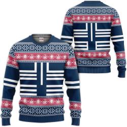 Kimetsu Akaza Custom Anime Ugly Christmas Sweater Perfect And Unique Gifts For Adults Kids On Christmas