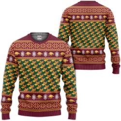Kimetsu Giyu Tomioka Custom Anime Ugly Christmas Sweater Perfect And Unique Gifts For Adults Kids On Christmas