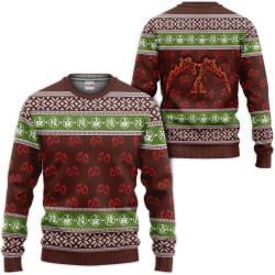 Kimetsu Gyutaro Custom Anime Ugly Christmas Sweater Perfect And Unique Gifts For Adults Kids On Christmas