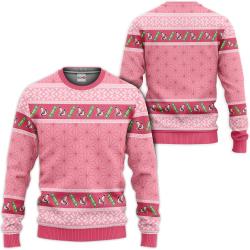 Kimetsu Nezuko Custom Anime Ugly Christmas Sweater Perfect And Unique Gifts For Adults Kids On Christmas