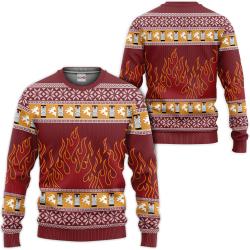 Kimetsu Yoriichi Tsugikuni Custom Anime Ugly Christmas Sweater Perfect And Unique Gifts For Adults Kids On Christmas