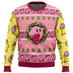 Kirby Ugly Christmas Sweater Perfect And Unique Gifts For Adults Kids On Christmas