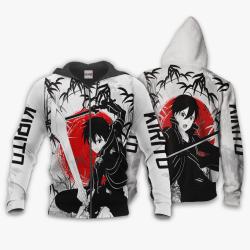 Anime Kirito Shirts Merch Custom Sword Art Online Anime Japan Style Perfect And Unique Gifts For Otaku Anime Fans On Christmas