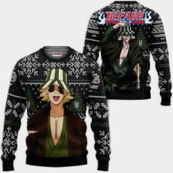 Kisuke Urahara Ugly Christmas Sweater Custom Anime BL Xmas Gifts Perfect And Unique Gifts For Adults Kids On Christmas
