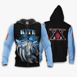 Anime Kite Hoodie Custom Anime Hunter x Hunter Perfect And Unique Gifts For Otaku Anime Fans On Christmas