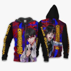 Anime Kobeni Higashiyama Shirts Merch Custom Chainsaw Man Anime For Fans Perfect And Unique Gifts For Otaku On Christmas