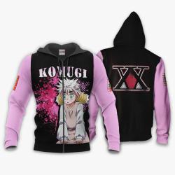 Anime Komugi Hoodie Custom Anime Hunter x Hunter Perfect And Unique Gifts For Otaku Anime Fans On Christmas