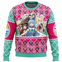 KonoSuba Ugly Christmas Sweater Perfect And Unique Gifts For Adults Kids On Christmas