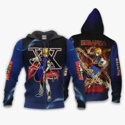 Anime Kurapika Hoodie Custom Anime Hunter x Hunter Perfect And Unique Gifts For Otaku Anime Fans On Christmas