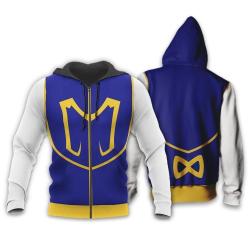 Anime Kurapika Costume Shirt HxH Anime Hoodie Jacket Perfect And Unique Gifts For Otaku Anime Fans On Christmas