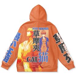 Anime Kyo Sohma Fruits Basket Streetwear Hoodie Perfect And Unique Gifts For Otaku Anime Fans On Christmas
