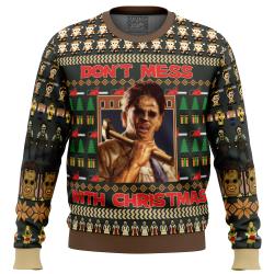 Leatherface Texas Chainsaw Massacre Ugly Christmas Sweater Perfect And Unique Gifts For Adults Kids On Christmas