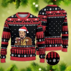 Leonardo DiCaprio Christmas Ugly Sweater Perfect And Unique Gifts For Adults Kids On Christmas