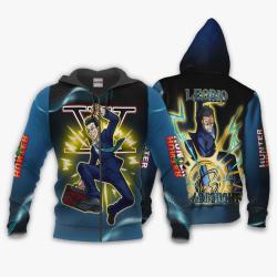 Anime Leorio Paladiknight Hoodie Custom Anime Hunter x Hunter Perfect And Unique Gifts For Otaku Anime Fans On Christmas