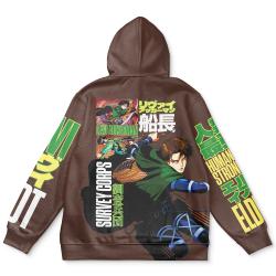 Anime Levi Ackerman V3 Attack on Titan Streetwear Hoodie Perfect And Unique Gifts For Otaku Anime Fans On Christmas