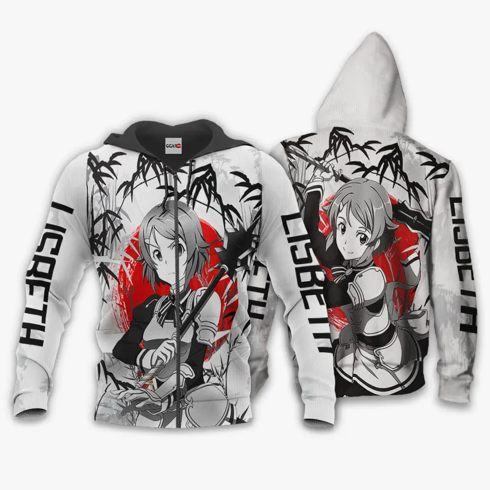 Anime Lisbeth Shirts Merch Custom Sword Art Online Anime Japan Style Perfect And Unique Gifts For Otaku Anime Fans On Christmas