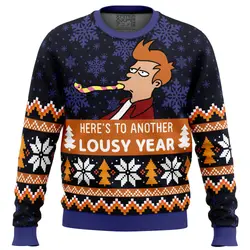 Lousy Year Futurama Ugly Christmas Sweater Perfect And Unique Gifts For Adults Kids On Christmas