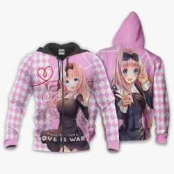 Anime Love Is War Chika Fujiwara Hoodie Kaguya-sama Anime Merch Perfect And Unique Gifts For Otaku Anime Fans On Christmas