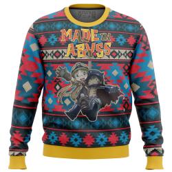 Made in Abyss Alt Ugly Christmas Sweater Perfect And Unique Gifts For Adults Kids On Christmas