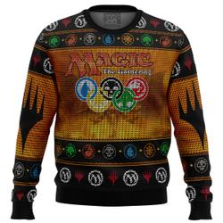 Magic the Gathering MTG Ugly Christmas Sweater Perfect And Unique Gifts For Adults Kids On Christmas