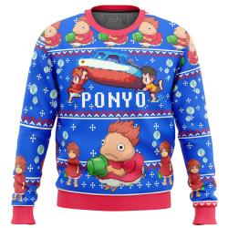 Magical PONYO Ugly Christmas Sweater Perfect And Unique Gifts For Adults Kids On Christmas