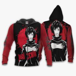 Anime Mai Zenin Hoodie Custom Anime Monochrome Perfect And Unique Gifts For Otaku Anime Fans On Christmas