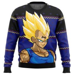 Majin Vegeta dbz Ugly Christmas Sweater Perfect And Unique Gifts For Adults Kids On Christmas
