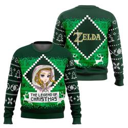 Majora's The Legend Of Zelda Santa Ugly Sweater Christmas Gift Perfect And Unique Gifts For Adults Kids On Christmas