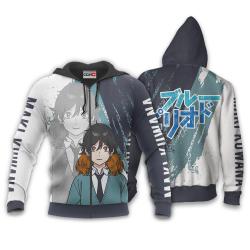 Anime Maki Kuwana Hoodie Custom Anime Blue Period Perfect And Unique Gifts For Otaku Anime Fans On Christmas