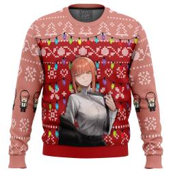 Makima Chainsaw Man Ugly Christmas Sweater Perfect And Unique Gifts For Adults Kids On Christmas