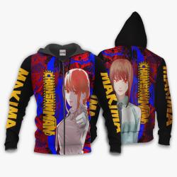 Anime Makima Shirts Merch Custom Chainsaw Man Anime For Fans Perfect And Unique Gifts For Otaku Anime Fans On Christmas