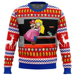 Mario Bowser Castle Ugly Christmas Sweater Perfect And Unique Gifts For Adults Kids On Christmas